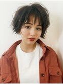 ナチュラルショートボブ