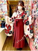 『2025卒業式≪袴≫着付け＋ヘアセット』★イベントで着てもOK♪