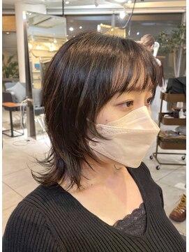 アクアオモテサンドウ(ACQUA omotesando) ＊ネオウルフカット！大人ミディアムウルフレイヤーカット！
