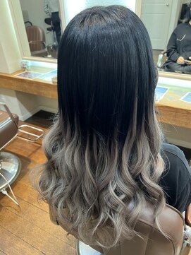 ビーヘアー(BE hair) プルエクステグラデーション