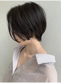 【morio札幌】札幌ショート 大人かわいい黒髪ショートボブ