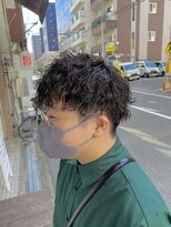 ハシゴ(hasigo.) 波巻きパーマ　メンズパーマ　大阪