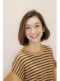 大人ボブ 30代/40代/50代