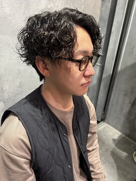 サイファー 心斎橋(CIPHER.) 大人スパイラルパーマ2