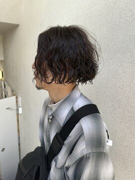 アンユヘアー 与野駅前店(unu.hair) 30代40代50代与野/パーマ/ツイストスパイラル/センターパート