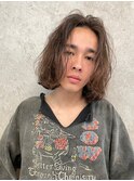 【fifth】緩めツイストスパイラルパーマ無造作束感ヘアメンズ