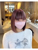 ミー(mii)&nbsp;【mii】アンブレラカラー/ピンク/ボブ