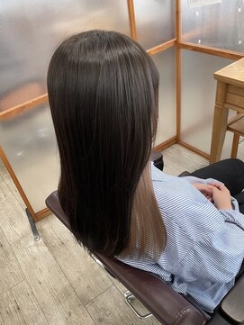 エルベ 内原店(elve) ミルクティーベージュ×イヤリングカラー！