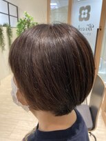 ビーズカラー イオンタウン米沢駅前店&nbsp;まとまり☆つや髪人気色♪ナチュラルブラウン6トーン/9