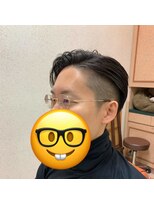 アポロカットステージ 相模大野店&nbsp;アップバング/ツーブロックマッシュ<理容室>[メンズ/相模大野]