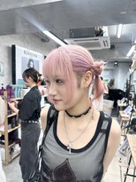 ユアーズ ヘア 恵比寿本店(youres hair) ハイトーン×ヘアアレンジ/KAWAIISTYLE