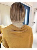 切りっぱなしボブ#ハイライト
