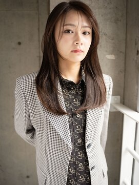 ミリィ 四日市(mily) 髪質改善ストレート×韓国風レイヤー