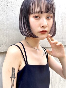 ミラバイグリーン(Mira by green) ボブ/インナーカラー/アンブレラカラー/前髪カット