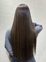 トウカ 船橋駅前店(TOUKA)&nbsp;ロング/ストレート/グレージュ/髪質改善/縮毛矯正［船橋/船橋駅