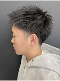 【ツーブロック×短髪】
