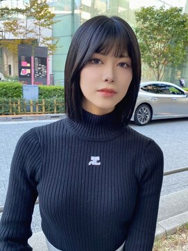 ステア ケース(stair case) 韓国ストレートボブ前髪カットトリートメント