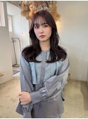 ラベンダーカラー/韓国風レイヤーカット/髪質改善
