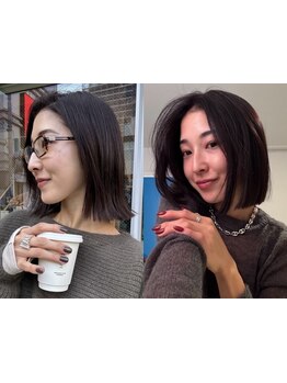大人女性の味方◎知識と経験豊富なStylistが丁寧なカウンセリングと施術*髪質改善/縮毛矯正/レイヤーカット