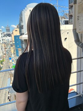 モーメント(moment) 透け感ロング