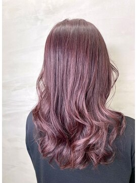 ジーナ 船橋(Zina) 髪質改善＊くびレイヤーピンクベージュ＊美髪【Zina船橋】