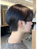 ショートヘア/ショートカット/ハンサムショート/くびれショート