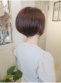 丸みショートヘア