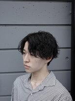 マトヘアーサロン(MATO HAIR SALON)&nbsp;ツイストスパイラルパーマxセンターパート