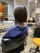 シールドヘアー 沖縄 新都心(C'LD Hair)&nbsp;那覇美容室/おもろまち美容室/切りっぱなしボブ/ヘイリーボブ