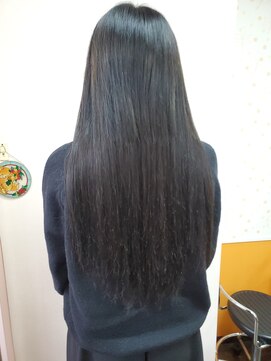 美容室イーナ(e na) カラー+シールエクステ80枚