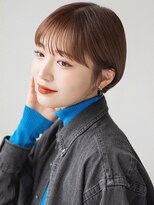 ビバラヘアー(VIVA LA HAIR) ショートカット 小顔ショート 顔周りレイヤー レッドブラウン