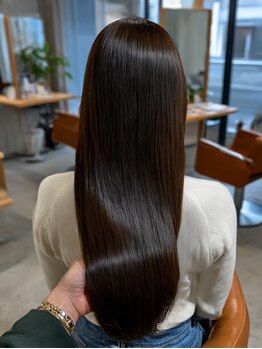 テーラヘアー 南柏店(TELAHAIR)の写真/【髪質改善×ケアプロ超音波TR】でなめらかな手触りの艶髪が叶う☆憧れのうるツヤ髪を手に入れて【南柏】