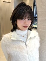 パルス ヨコハマ(PULSE yokohama) レイヤーボブ顔まわりカット外はね