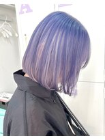 フウ(fuh)&nbsp;アンブレラカラー/ペールパープル／ダブルカラー／デザイン