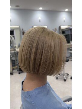 アルテヘアー(arte HAIR) 【arte HAIR】ハイトーンボブ/ブロンドカラー