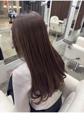 ヘアーアンドエステティック ヴェリス(hair&esthetic Velis) 【Velis】透明感ブリーチなしオリーブカラー