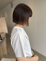 フープヘアー(HOOP.HAIR) 切りっぱなしボブ