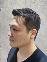 バーバーバー ナカノ(BARBER BAR NAKANO) 30代ショートヒートカールスタイル