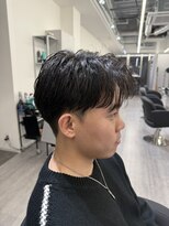become men's hair 名駅EAST【10月3日 NEW OPEN(予定)】&nbsp;フェザーショート/毛流れセンターパート/ナチュラル/名古屋