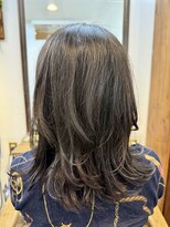 ヘアーサロン ラフリジー(Loufreasy)&nbsp;大人のくびれミディアム×軽やかレイヤー
