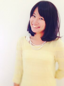 クラメール 黒崎コムシティ店(Kraemer) 暗髪キューティー☆ナチュラルセミディボブ♪