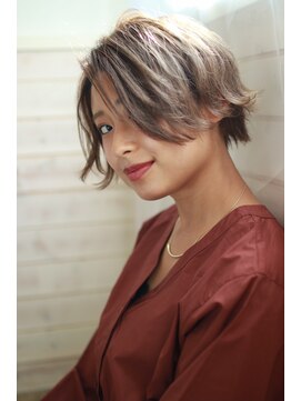 ネオリーブサイン 大森店(Neolive sign) 前髪長めの大人ショート☆
