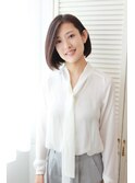 オトナのストレートボブ