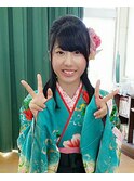 崩れない袴着付け ハーフアップ 卒園式 卒業式 和装 水戸 大工町