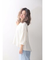ヘアーズ ベリー 下大利店(hairs BERRY)&nbsp;BERRY＿ことりベージュ＿毛先パーマ♪
