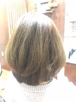 バズサロンフォーヘアー(Buzz salon for hair)&nbsp;ハイグラデーションでウェイトのボリュームをリフトアップ