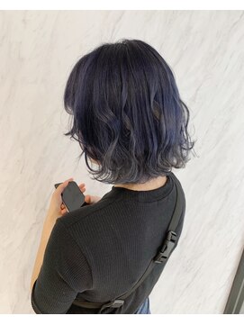 リー 京橋(Lee) ［Lee京橋］マネージャー畑 ブルージュxユルふわミディ