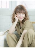 みんな似合うセミディ×ラフウェーブ☆
