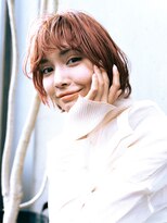 ドゥーア 代官山(Door) #くびれヘア#ビタミンカラー#メルティカラー#ボブレイヤー