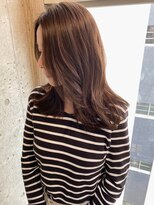 ヌイ 横浜(nui) レイヤーベージュ_くびれミディラベンダーカラー